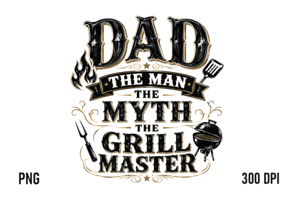Download Dad Grill Master PNG - Grill Collection