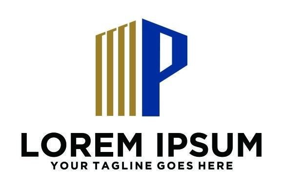 Download Construction Building Letter P Logo - Premium Resources